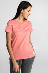 T-shirt en jersey broderie Calligraphie - Original Au Coton